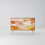 TRACES OF AUTUMN Aparador de 2 Portas em Efeito Carvalho