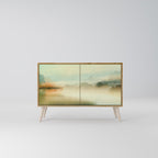 MORNING BY THE LAKE 2-Door Sideboard in Oak Effect