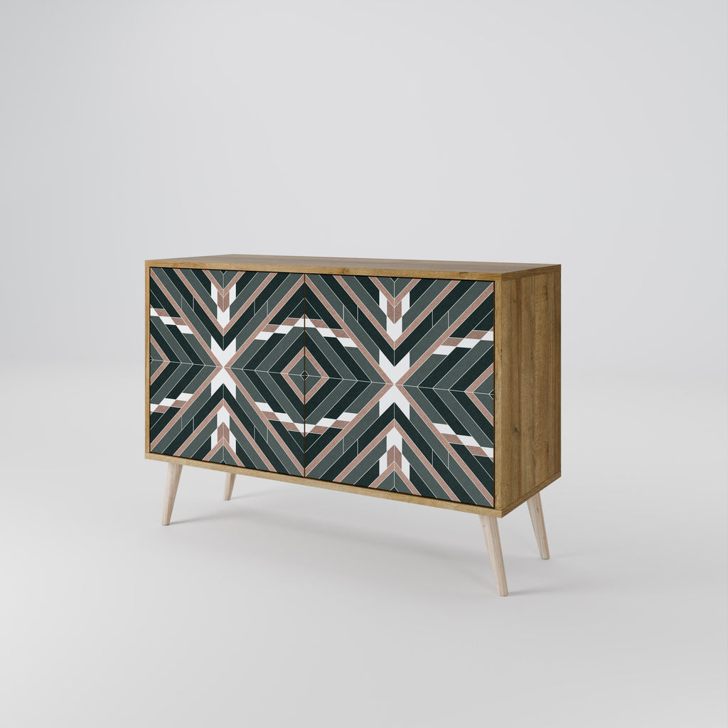 DIMENSION DELIGHTS 2-Door Sideboard in Oak Effect