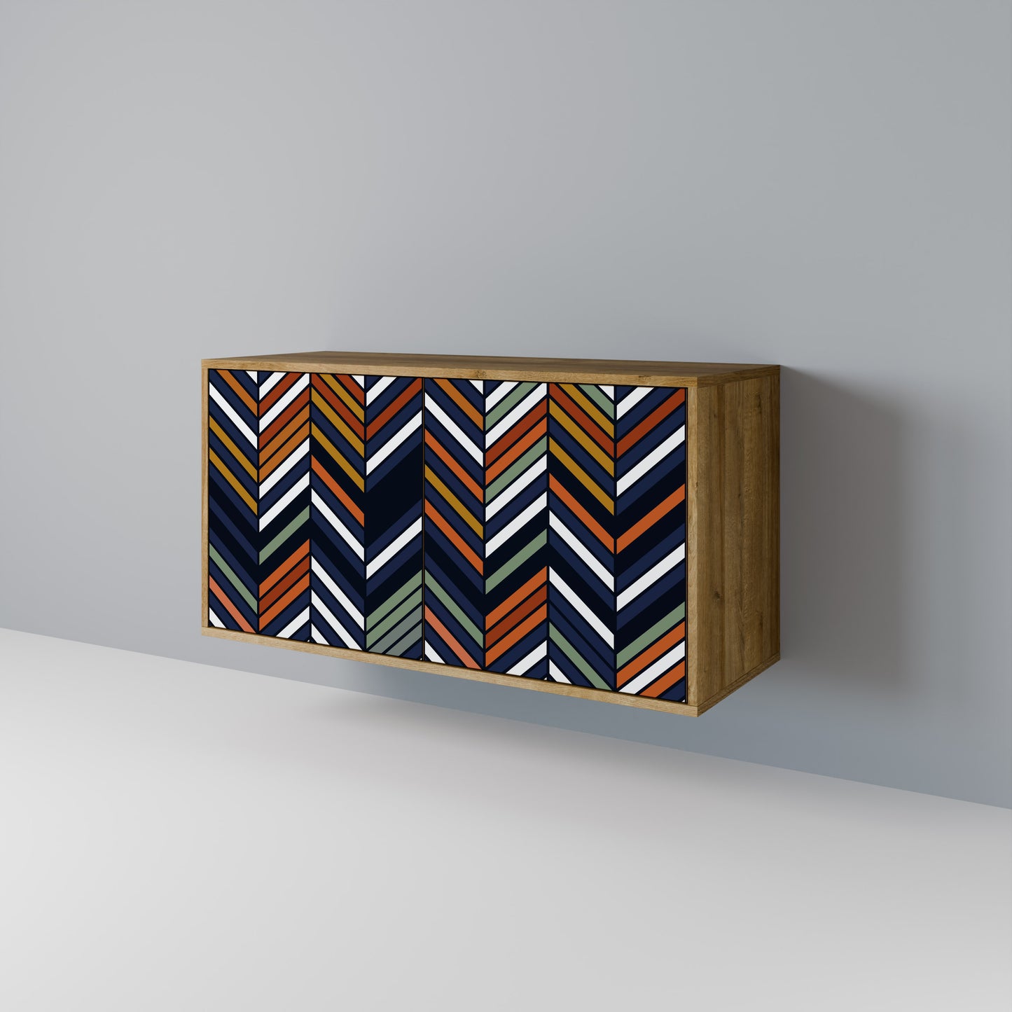 VIBRANT PATCHWORK Aparador de 2 Portas