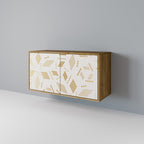 SPOTTED DAZE Aparador de 2 Portas em Efeito Carvalho