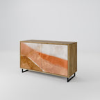 SANDHILLS SPLENDOUR Aparador de 2 Portas em Efeito Carvalho