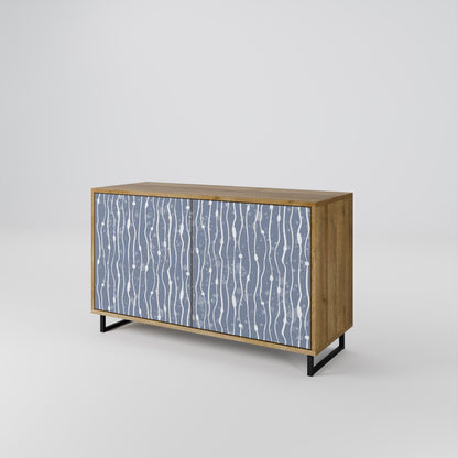 GRAPHITE RAIN Aparador de 2 Portas