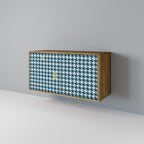 OUT OF CONTEXT Aparador de 2 Portas em Efeito Carvalho