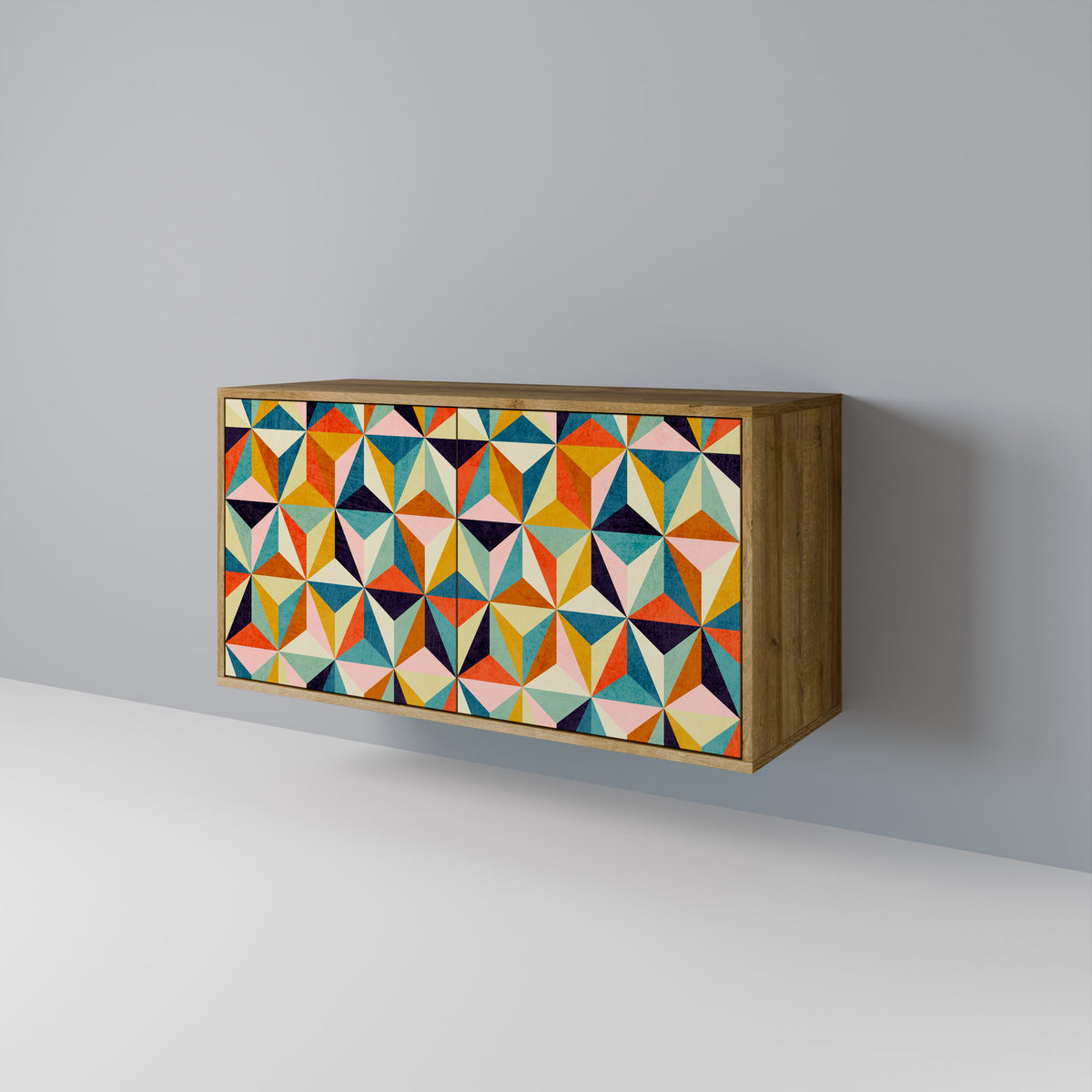 TESSELATE TREASURES Aparador de 2 Portas