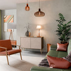 CERAMIC TEXTURE Aparador de 2 Portas em Efeito Carvalho