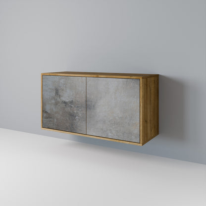 CONCRETE WALL Aparador de 2 Portas