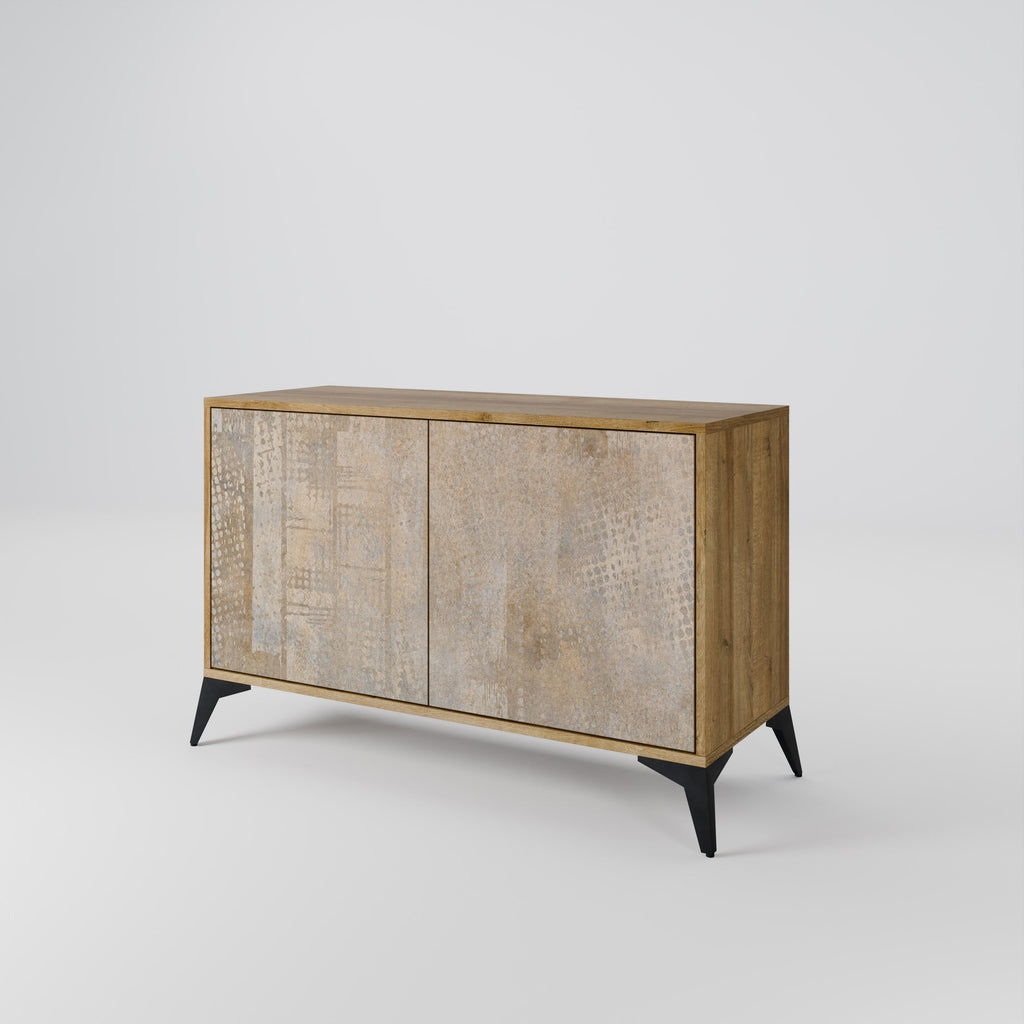 SCREEN ERROR Aparador de 2 Portas em Efeito Carvalho