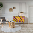 DREAMS COME TRUE Aparador de 2 Portas em Efeito Carvalho