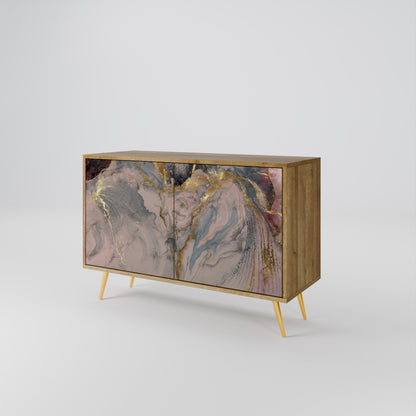 GILDED SWIRLS 2-Door Sideboard