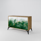 EXPENSIVE NATURE Aparador de 2 Portas em Efeito Carvalho