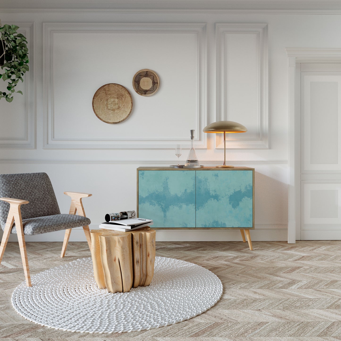 SKY WASH 2-Door Sideboard