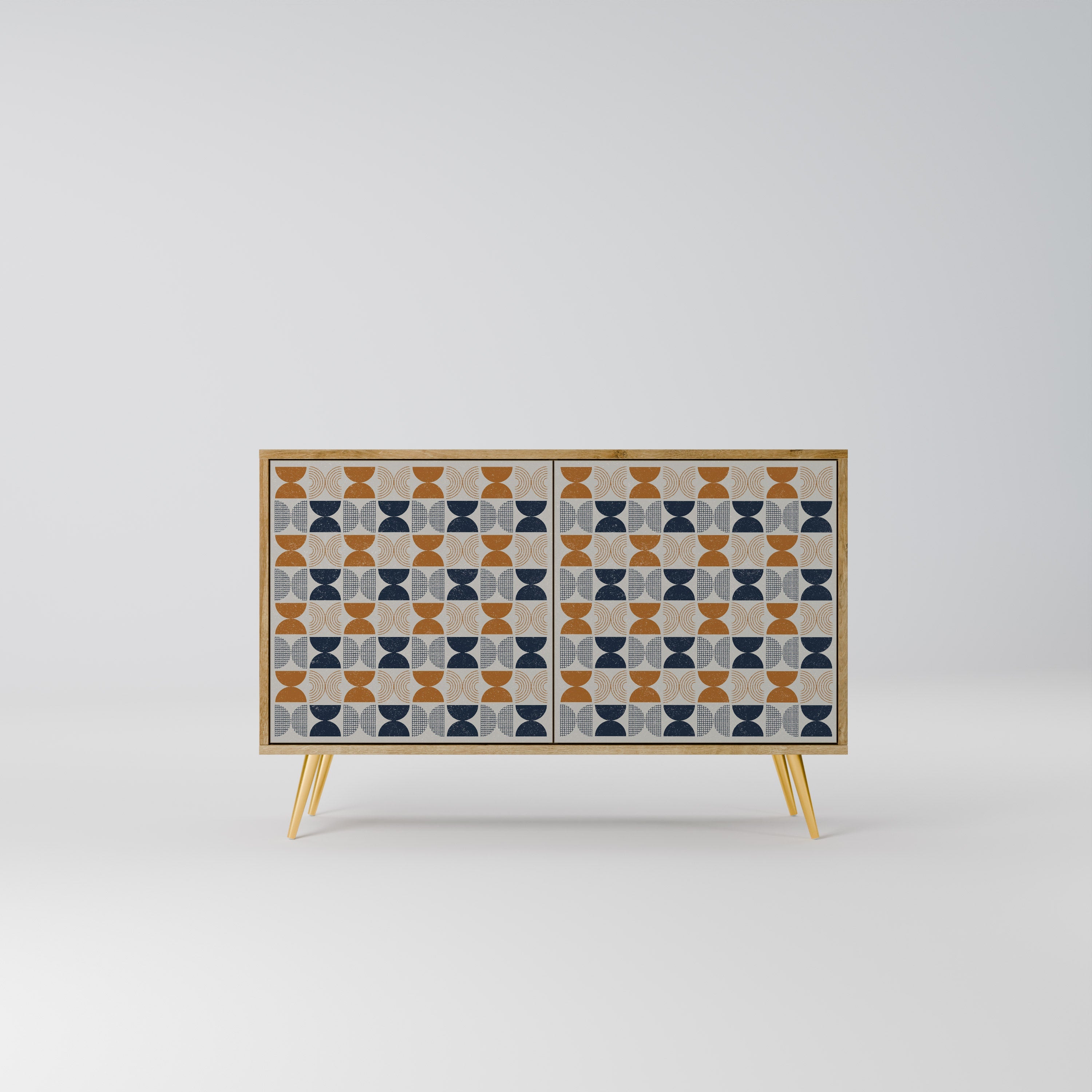 REFLECTION RANGE Aparador de 2 Portas em Efeito Carvalho