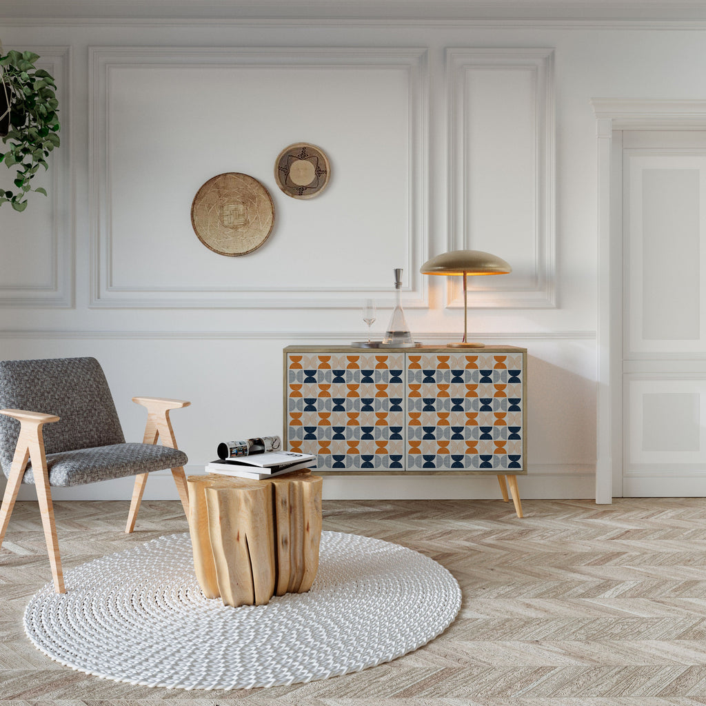 REFLECTION RANGE Aparador de 2 Portas em Efeito Carvalho