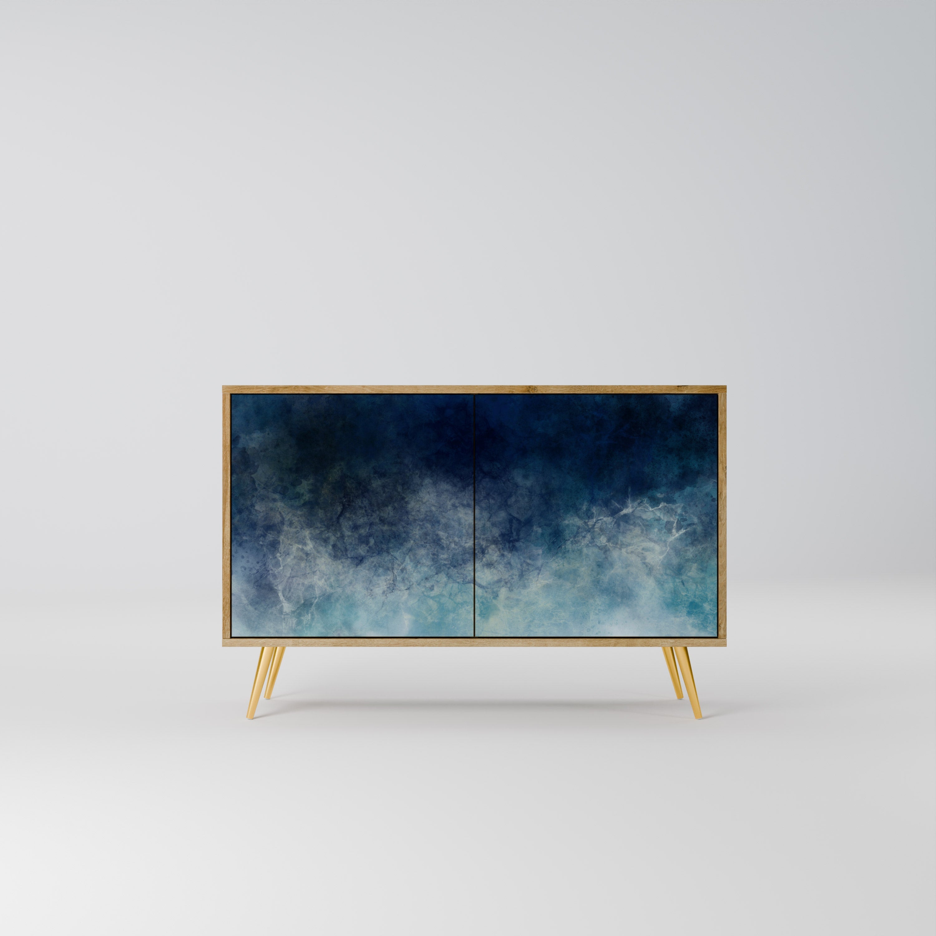 CELESTIAL FALL Aparador de 2 Portas em Efeito Carvalho