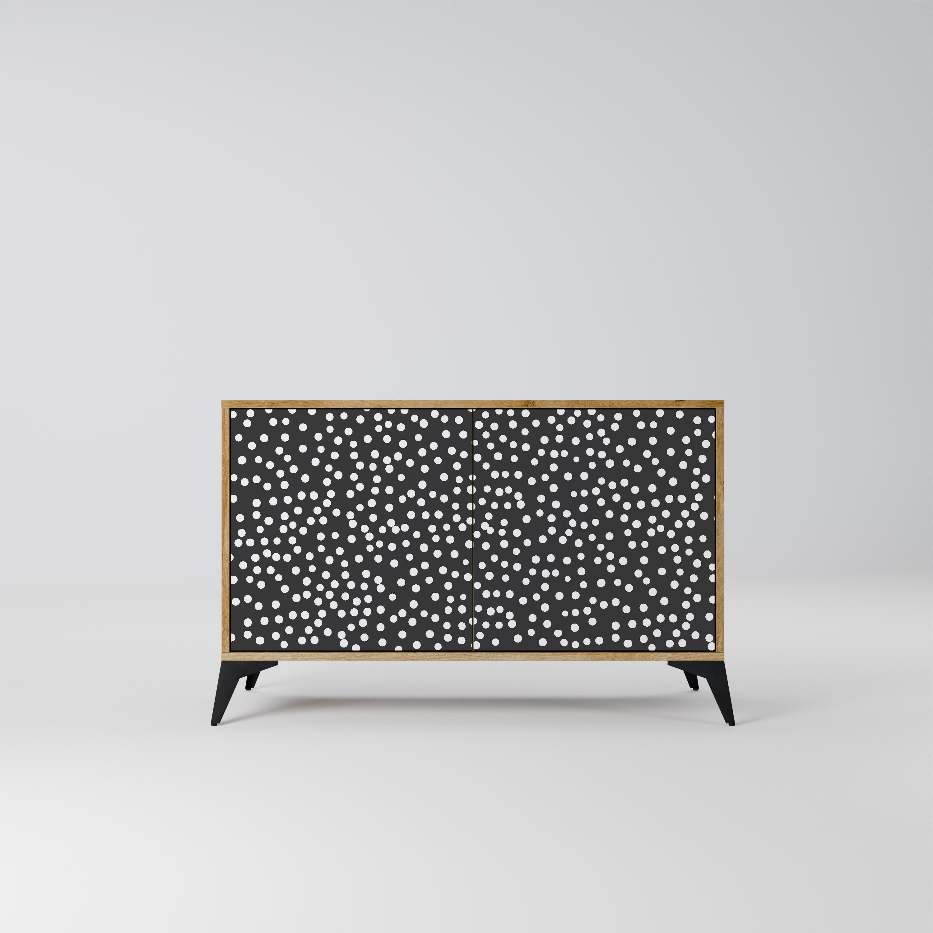 BLINDING LIGHTS Aparador de 2 Portas em Efeito Carvalho