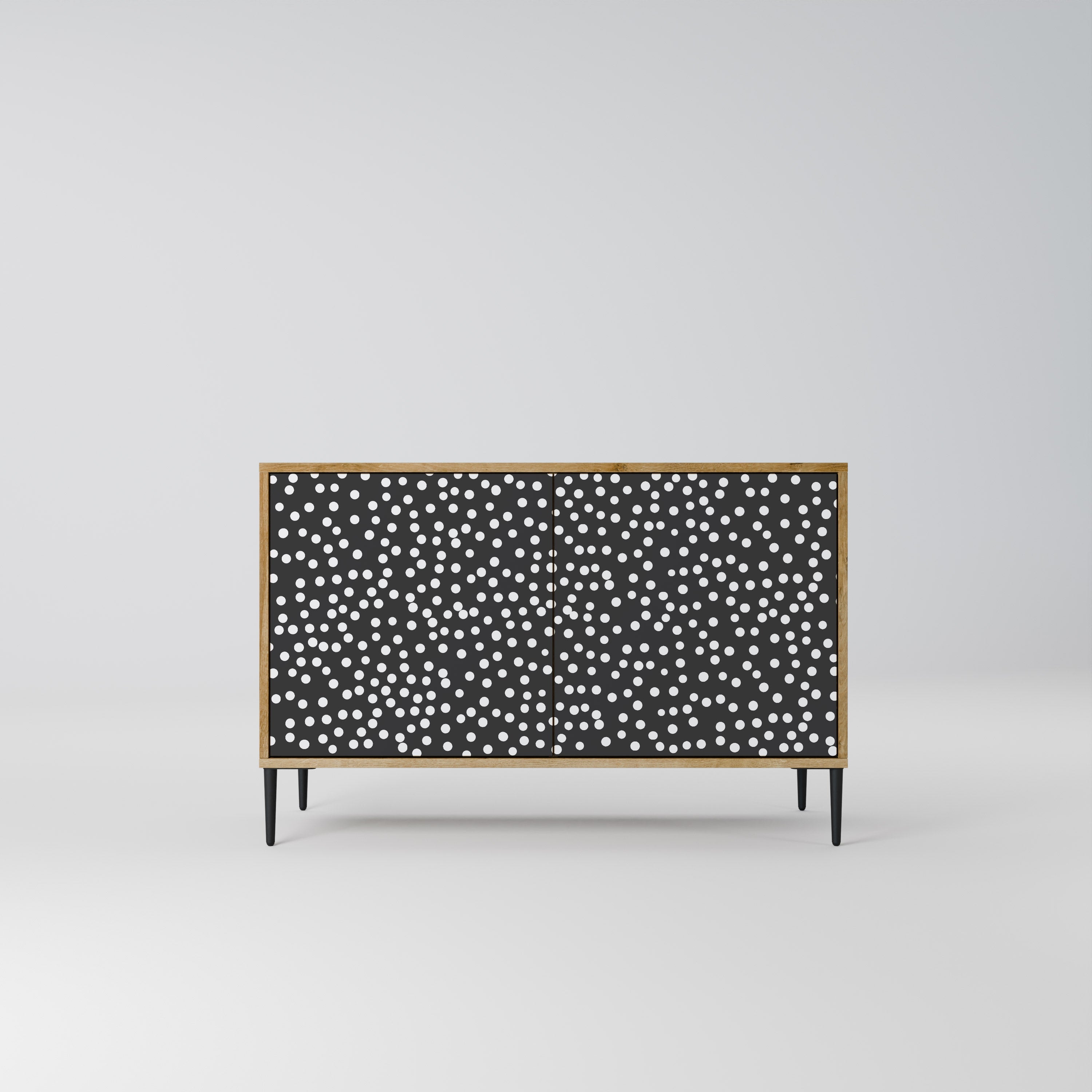 BLINDING LIGHTS Aparador de 2 Portas em Efeito Carvalho