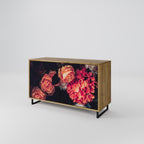 NEVERENDING BLOOM Aparador de 2 Portas em Efeito Carvalho