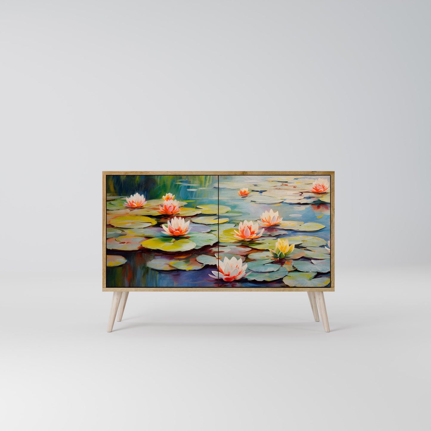 BLOOMING WATERS Aparador de 2 Portas