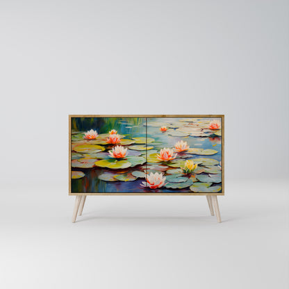 BLOOMING WATERS Aparador de 2 Portas