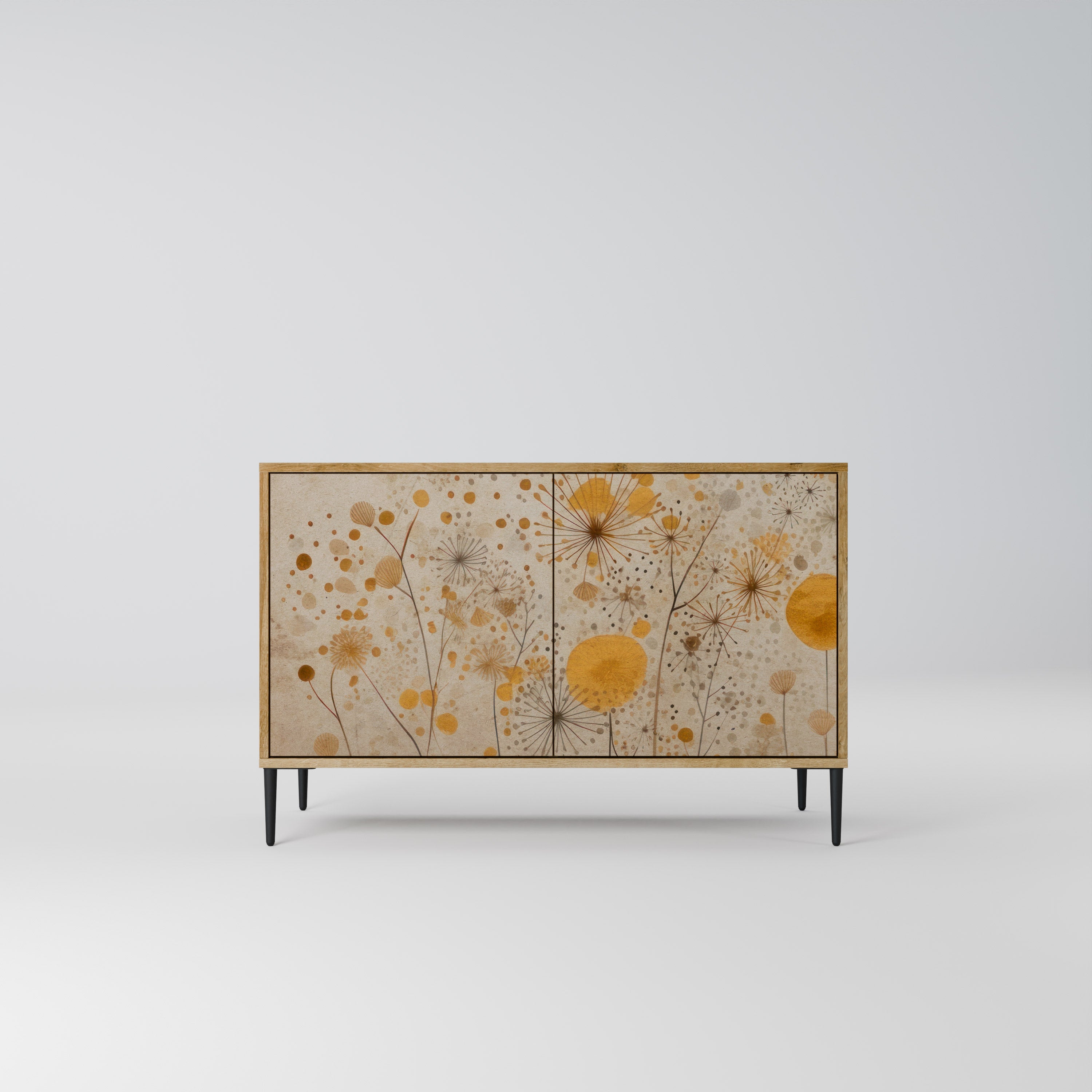 MORNING GLADE Aparador de 2 Portas em Efeito Carvalho