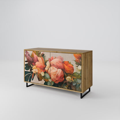 STYLISH BEAUTY Aparador de 2 Portas