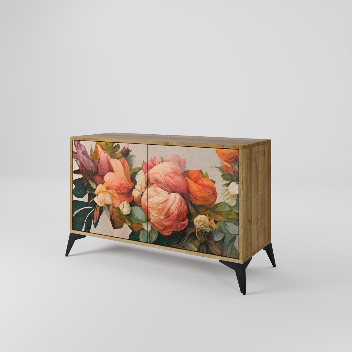 STYLISH BEAUTY Aparador de 2 Portas