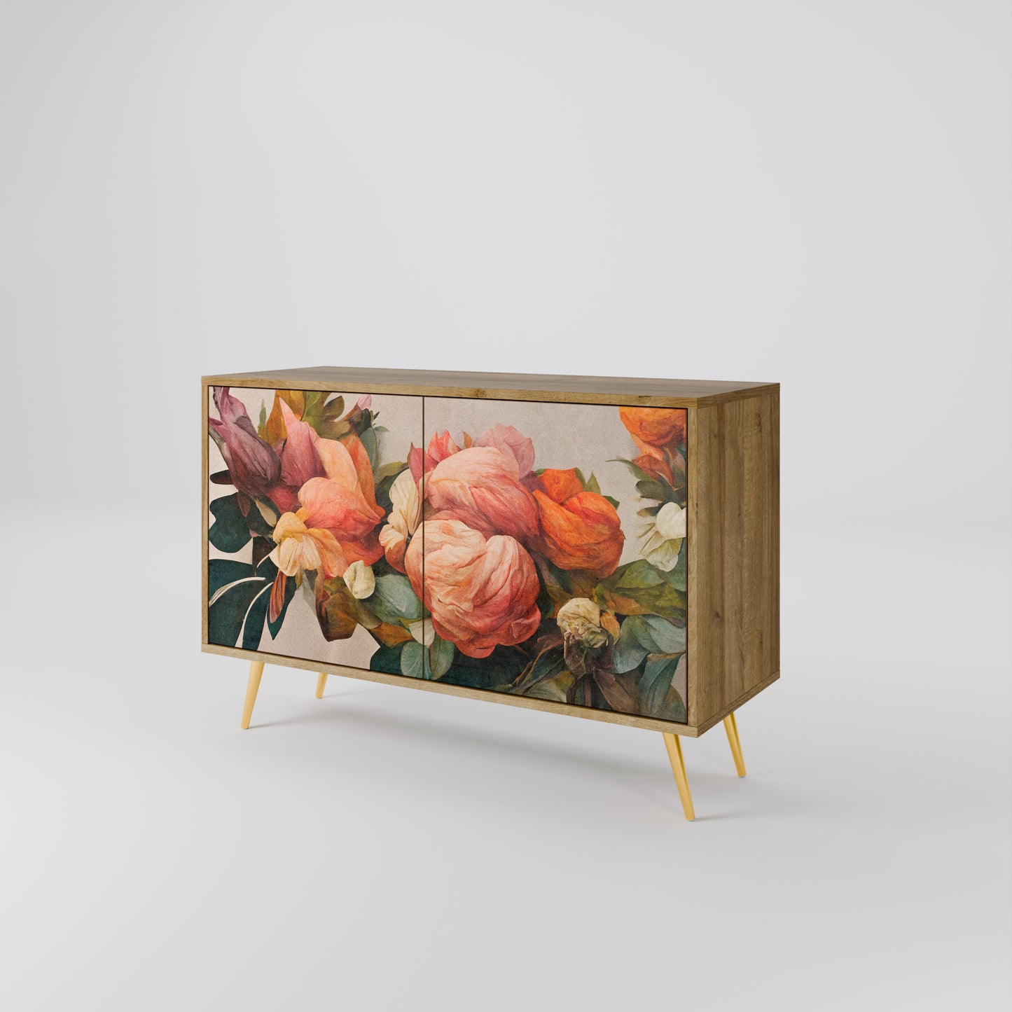STYLISH BEAUTY Aparador de 2 Portas
