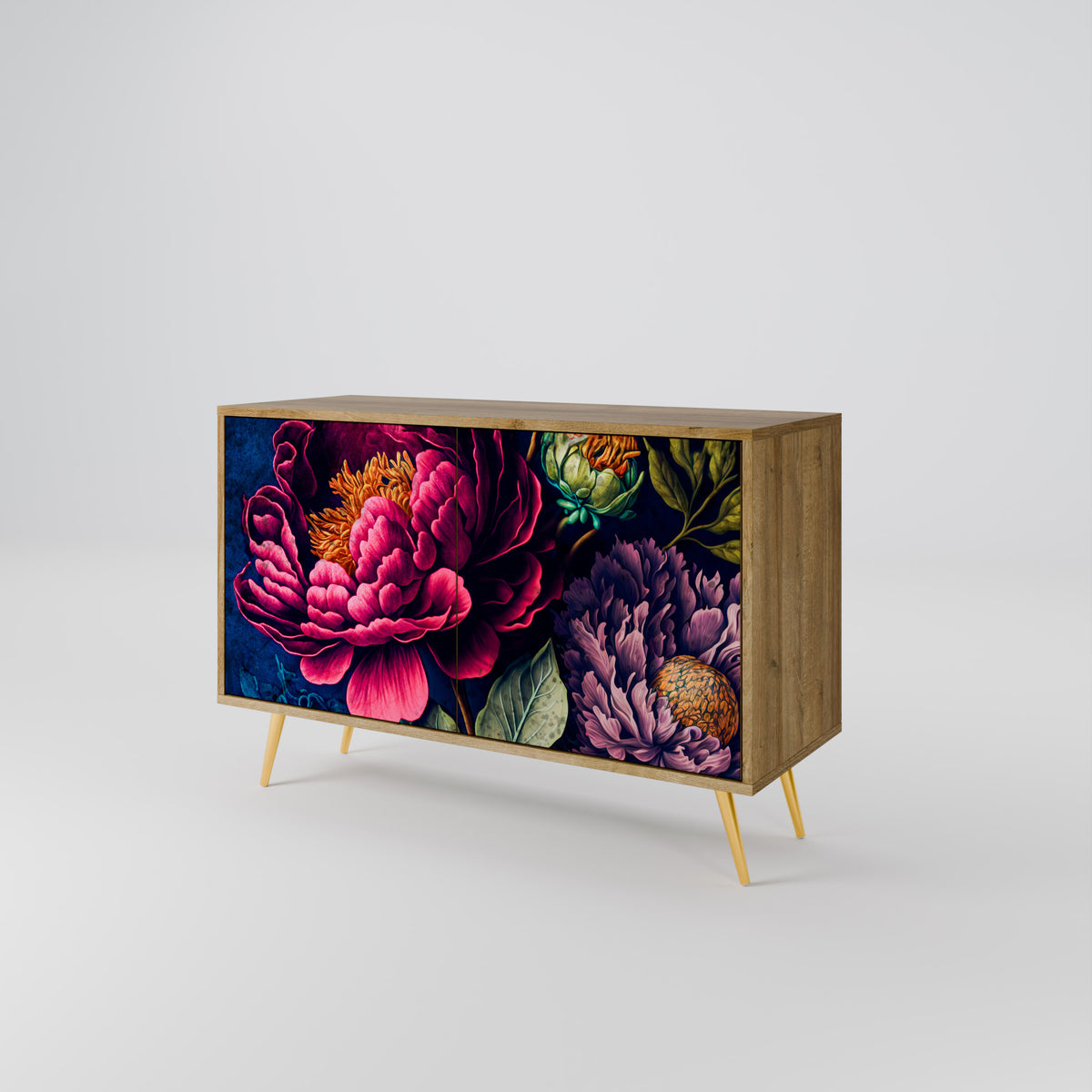 BLOOMING ELEGANCE Aparador de 2 Portas