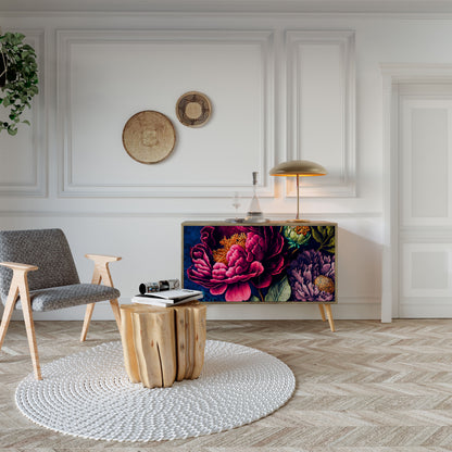 BLOOMING ELEGANCE Aparador de 2 Portas