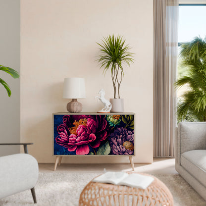 BLOOMING ELEGANCE Aparador de 2 Portas