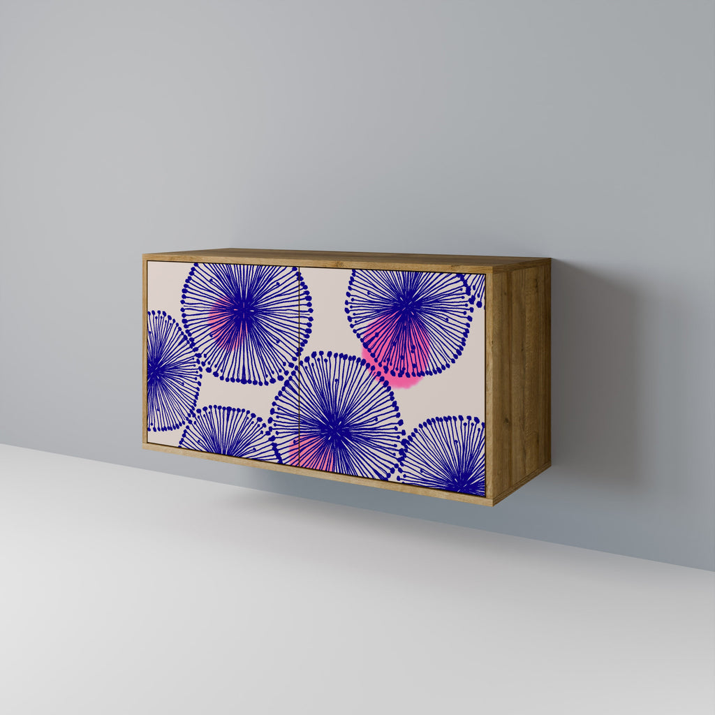 MAGIC NATURE Aparador de 2 Portas em Efeito Carvalho