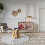 PEONY WHISPER Aparador de 2 Portas em Efeito Carvalho