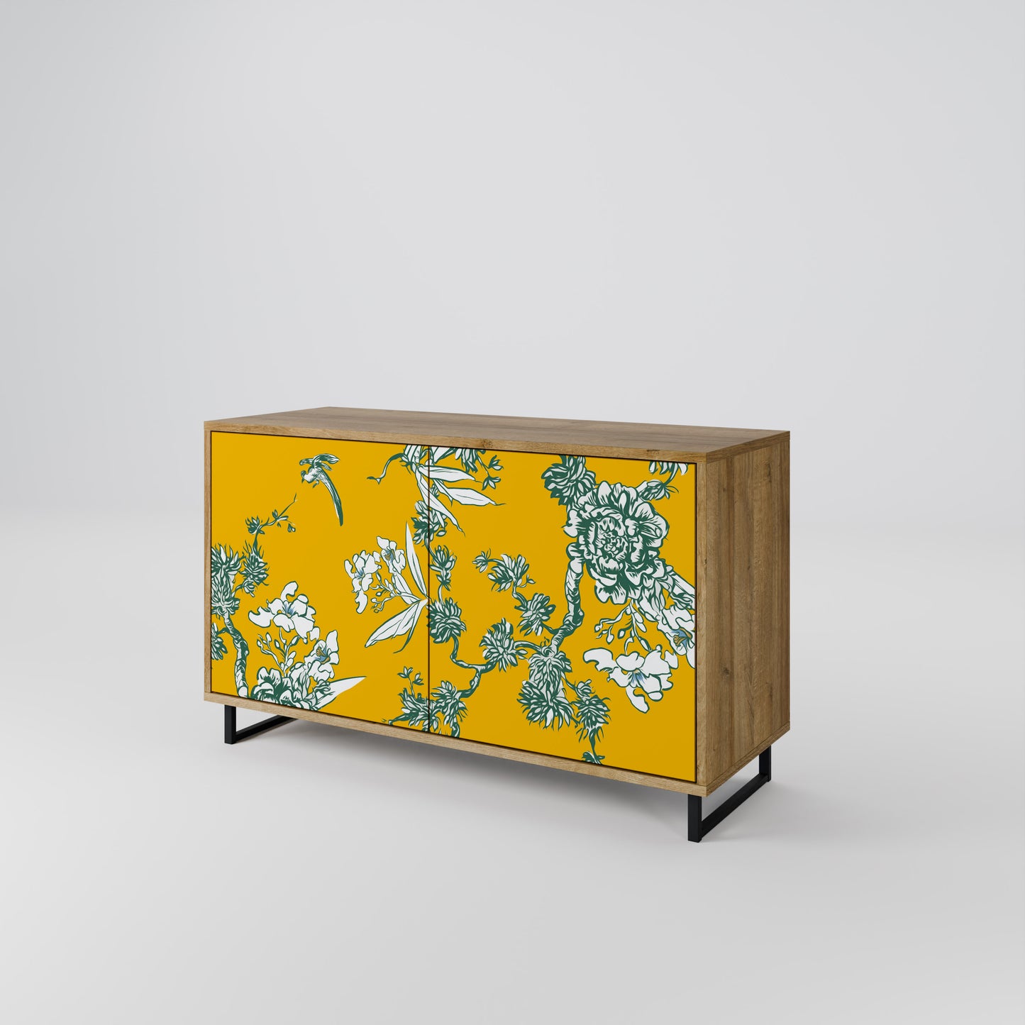 YELLOW CHINOISERIE Aparador de 2 Portas