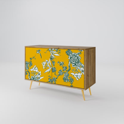 YELLOW CHINOISERIE Aparador de 2 Portas