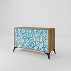 BLOOMY MORNING Aparador de 2 Portas em Efeito Carvalho