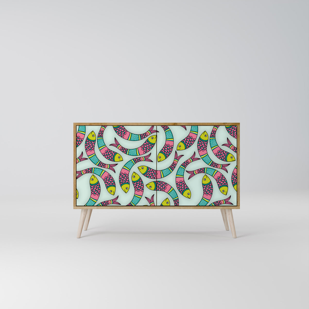 INDIAN FISH 2-Door Sideboard