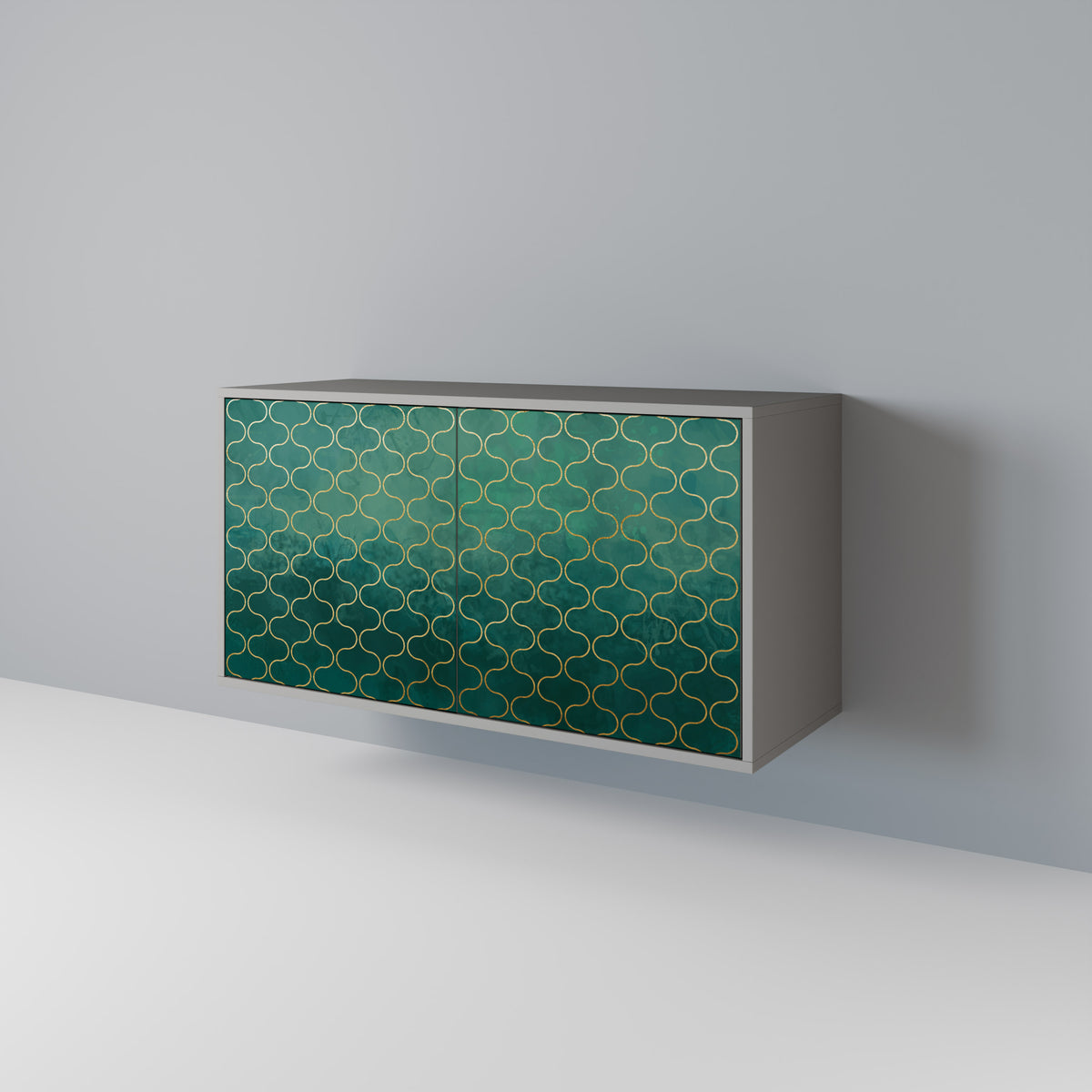 TESSELATED GREENERY Aparador de 2 Portas