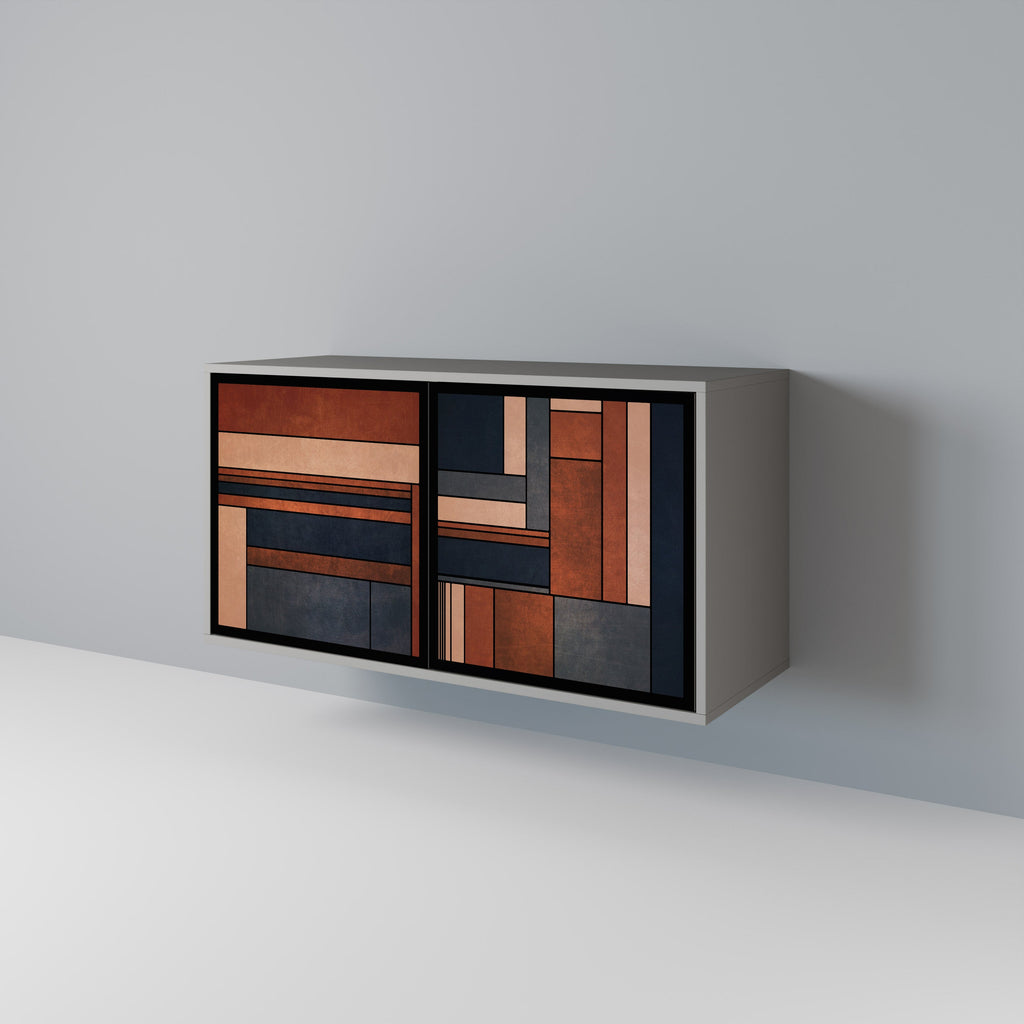 INTREPID FORMATION 2-Door Sideboard in Grey Finish