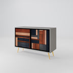 INTREPID FORMATION 2-Door Sideboard in Grey Finish