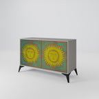 SUNSHINE EULOGY 2-Door Sideboard in Grey Finish