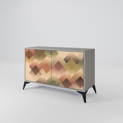 GEOMETRIC FUSION Aparador de 2 Portas