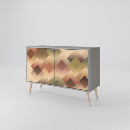 GEOMETRIC FUSION Aparador de 2 Portas