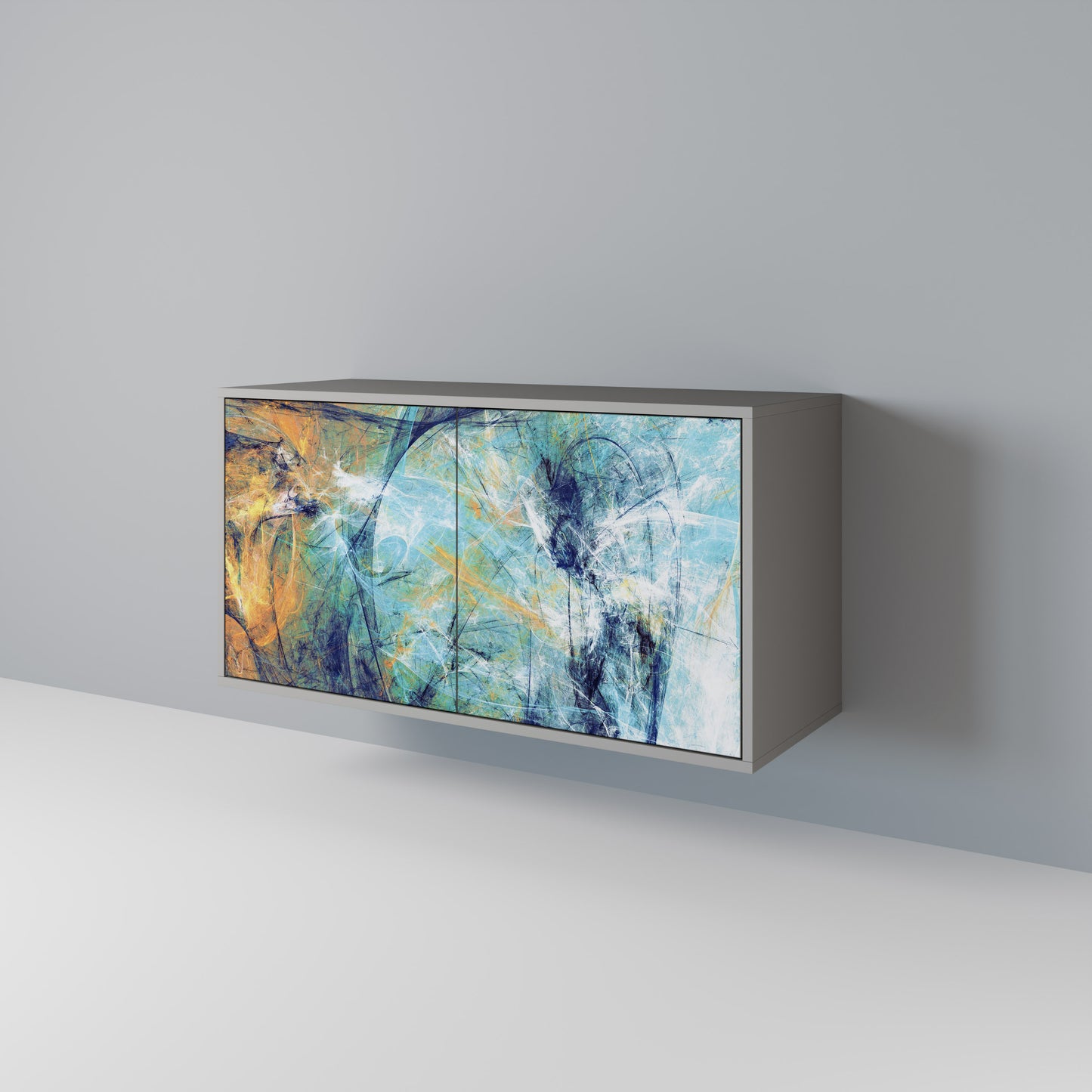 ABSTRACT THOUGHTS Aparador de 2 Portas