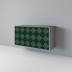 ROYAL MEDALLION 2-Door Sideboard in Grey Finish