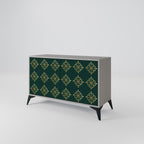 ROYAL MEDALLION 2-Door Sideboard in Grey Finish