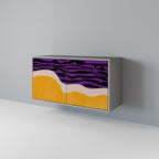 INDEPENDENT BORDER 2-Door Sideboard in Grey Finish