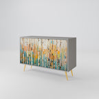 BIRCH KALEIDOSCOPE 2-Door Sideboard in Grey Finish