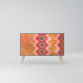 INDIAN FOLK 2-Door Sideboard in Grey Finish