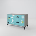 PATHS TO HAPPINESS 2-Door Sideboard in Grey Finish